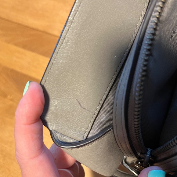 Authentic Grey Coach Medium Swagger Bag - Picture 16 of 16